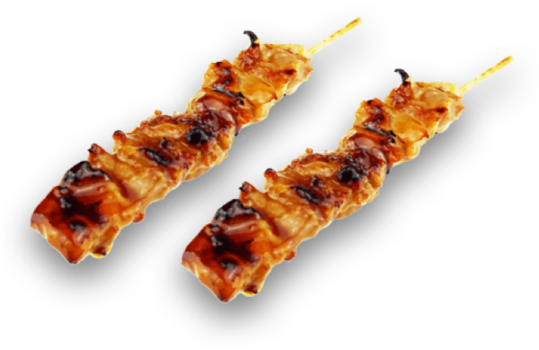 Brochettes poulet épicé