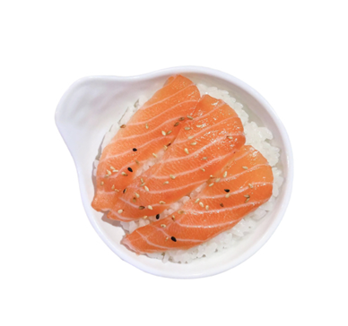 5. Mini Chirashi saumon sur riz vinaigré