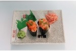 Sushi tartare de saumon