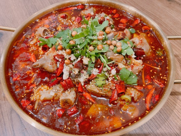 Mano de Cerdo Hervidos estilo sichuan  🌶