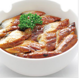 MENU D4. Anguille fumée