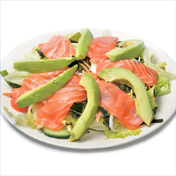 501. Salade de saumon avocat