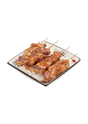 M6. Poulet grillé (4pcs) ou thon grillé (3pcs) ou saumon grillé (3pcs)