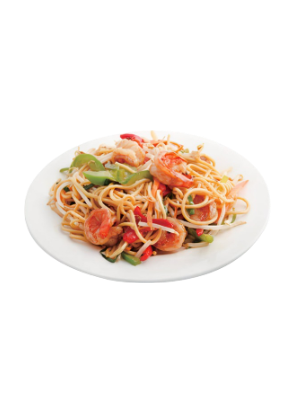 309. Nouilles sautées aux crevettes