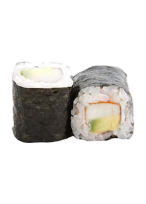 614. Kani maki (surimi avocat)