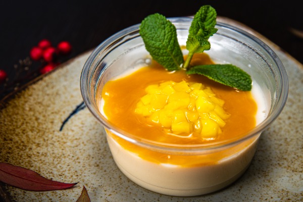 Pana cotta à la mangue