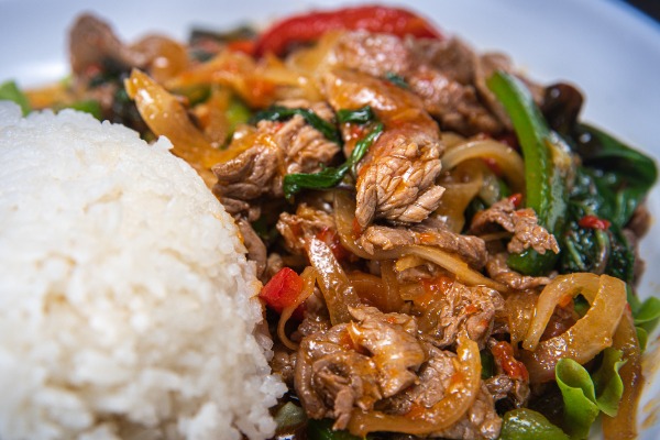 S3. Boeuf sauté au basilic thai