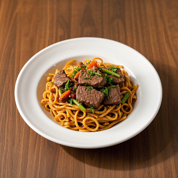 ch29. Wheat noodles with veal and vegetables