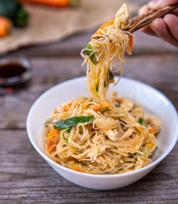 ch21. Rice noodles with veal and vegetables