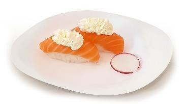 Nigiri salmone e philadelphia