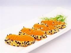 Tataki salmone