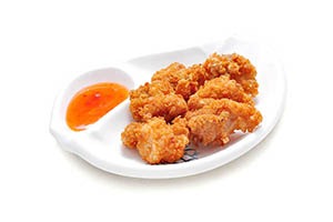 10. Beignet poulet croustillant (5pcs)