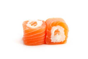 67. Saumon roll Saumon cheese 6pcs