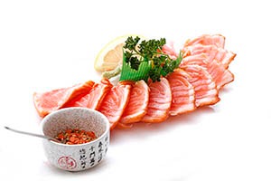 SP6. Sashimi mi-cuit 10pcs