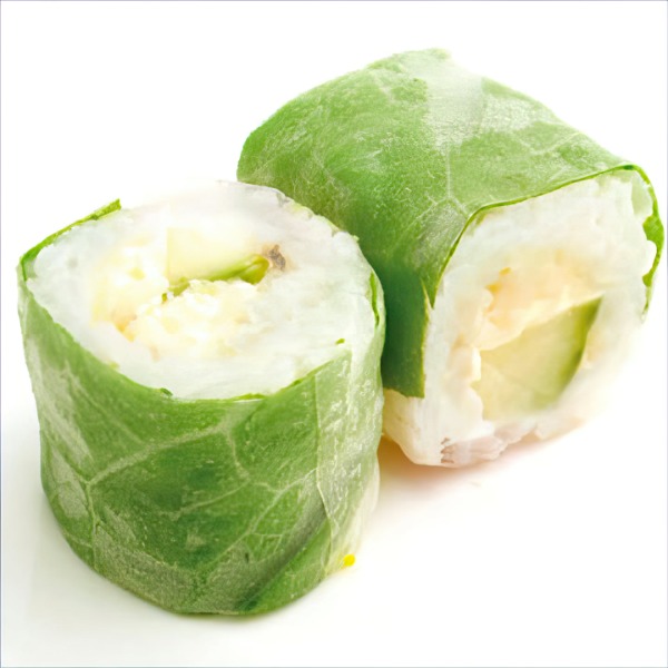 P10. Printemps roll concombre cheese