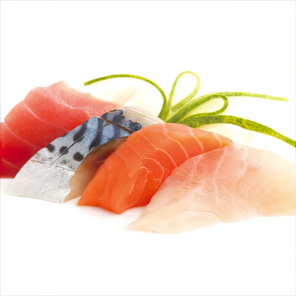 50S. 5 Tranches de sashimi au choix