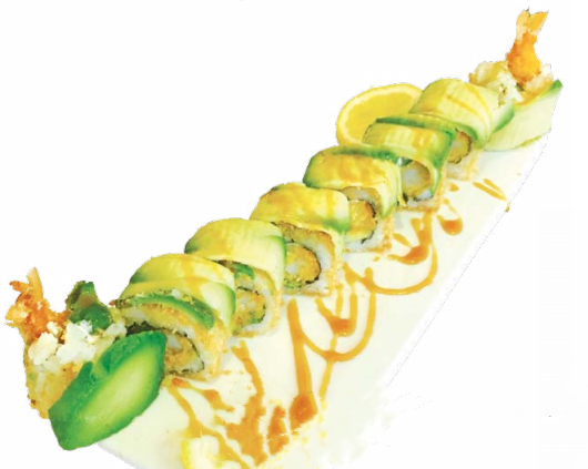 1. Tempura avocat roll 10pcs