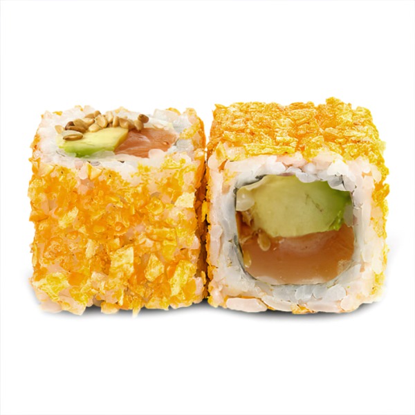 M51. California roll croustillant roll saumon avocat