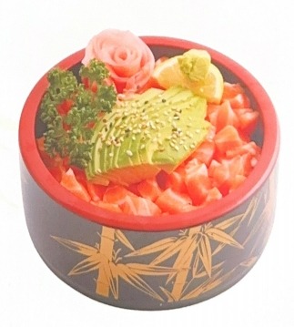 F4. Chirashi saumon avocat