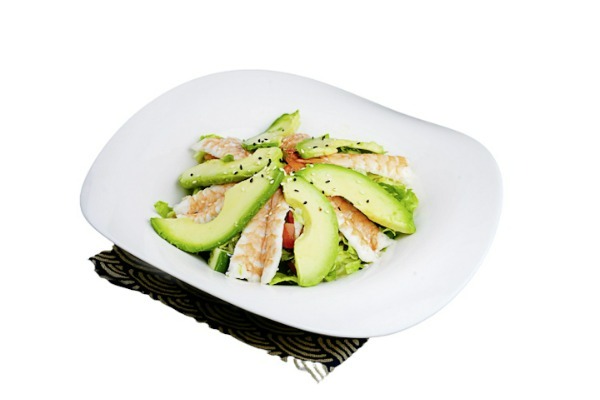 E4. Salade crevette avocat