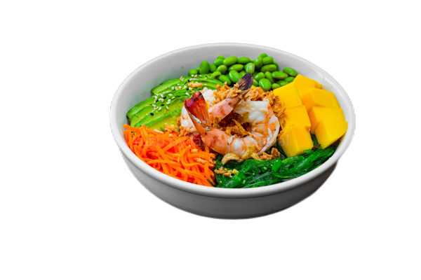 K3. Poke bowl crevette