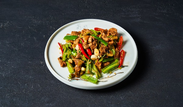 65. Hunan pork Stir-fry 🌶🌶🌶