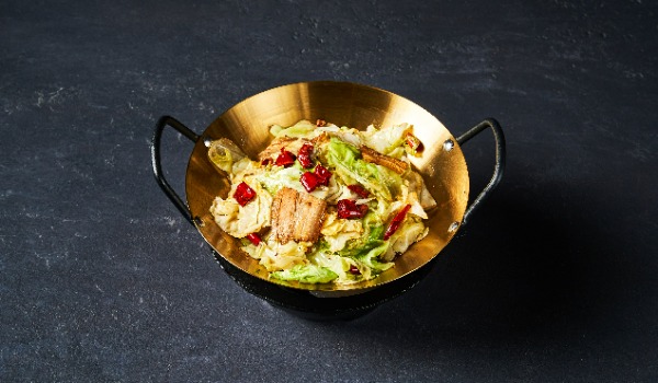 77. Sichuan shredded cabbage stir-fry