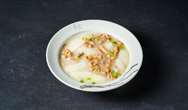 22. Wax gourd and fried pork soup