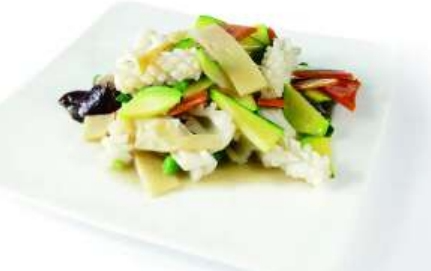 1043. Calamari con verdure