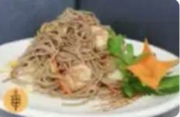 209. Soba con gamberi