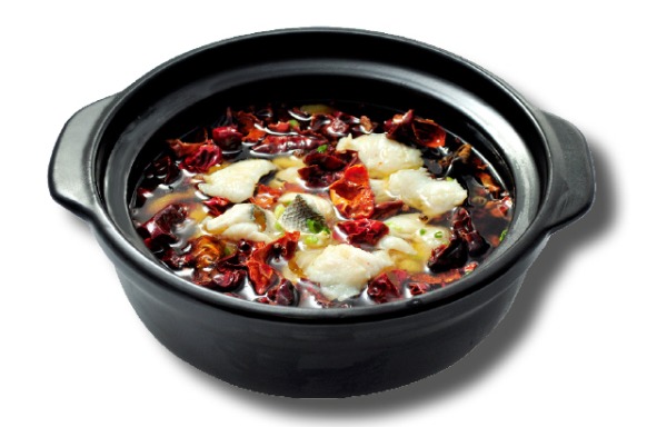 Sliced Fish in Hot Chili Oil 水煮鱼（鲶鱼片）
