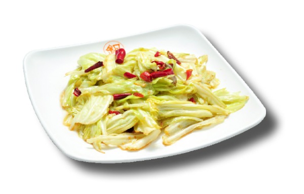 White cabbage with chili 香辣手撕包菜
