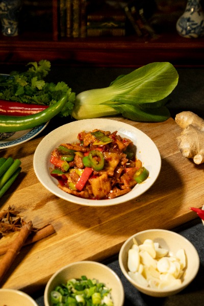 32. Twice cooked pork