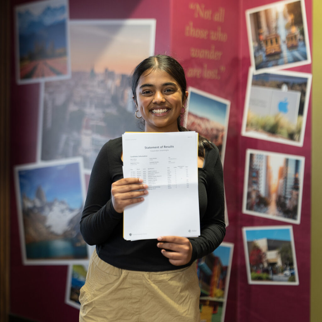 A-Level Results Day 2024, Jananthigha