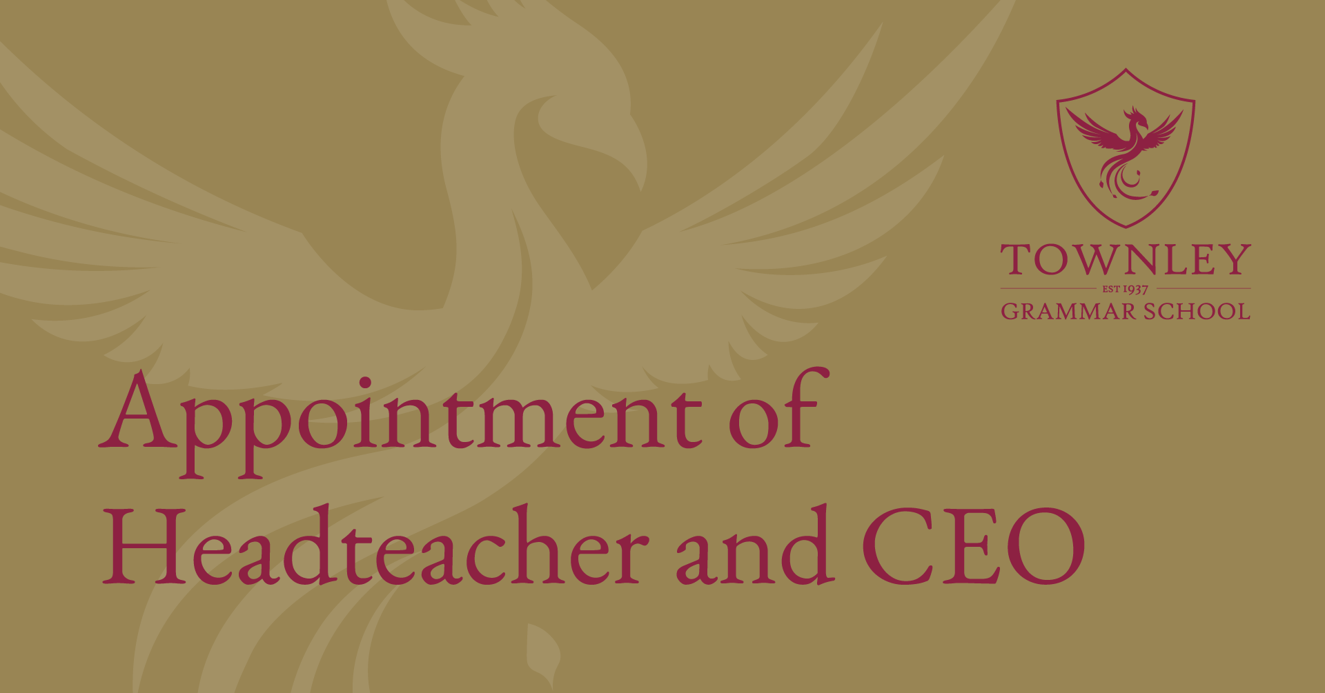 Featured Image for “ Appointment of Headteacher and CEO”