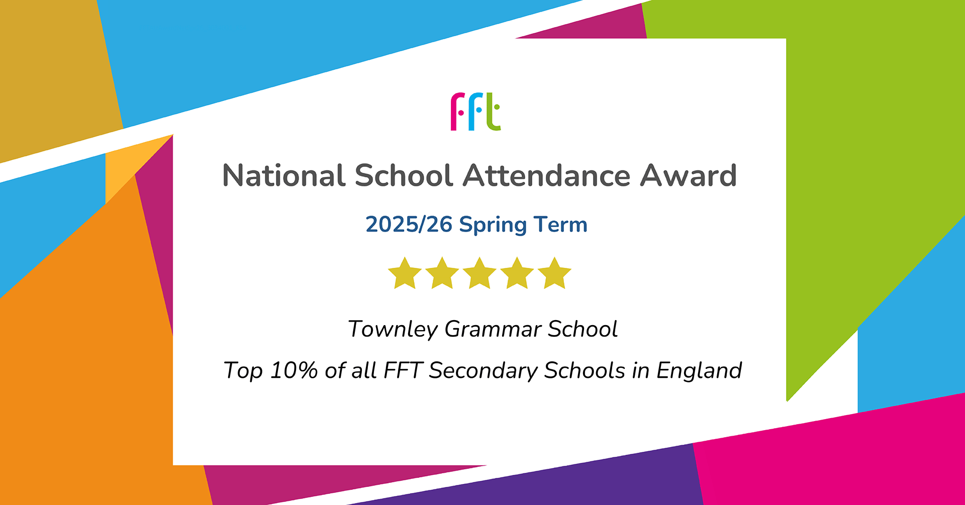 Featured Image for “Attendance Award Winner”