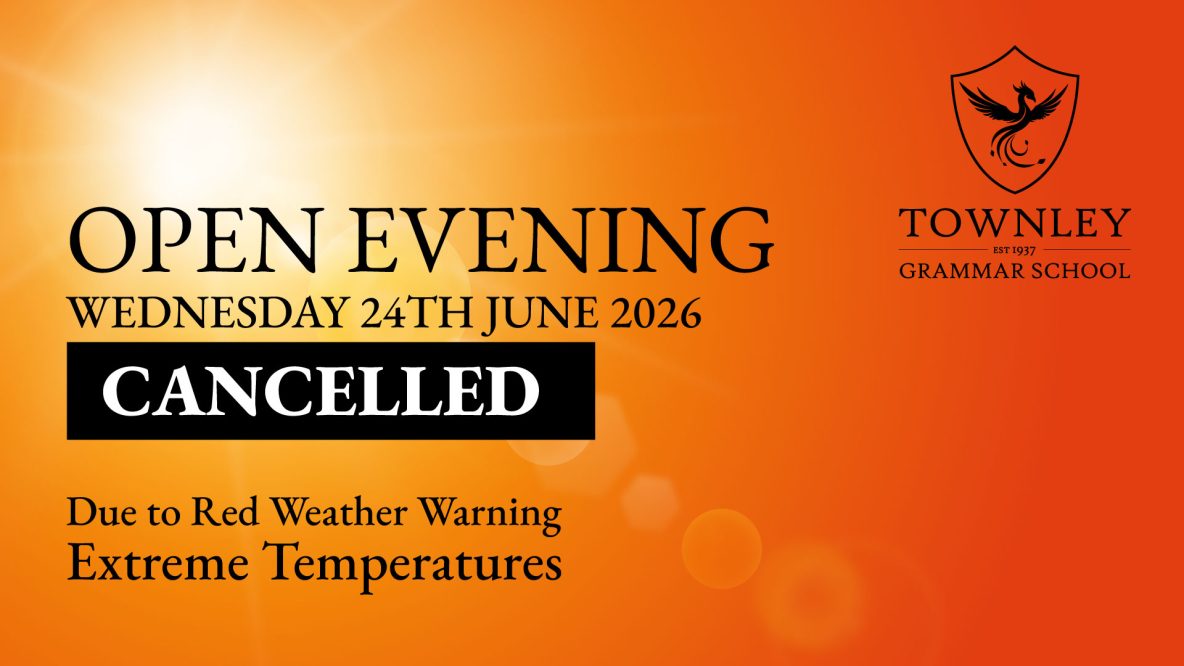 Open evening cancelled. Due to extreme weather (heat) we have had to cancel our Open Evening on 24.06.2026