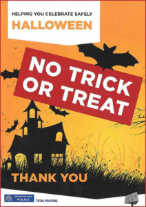 No Trick or Treat Posters