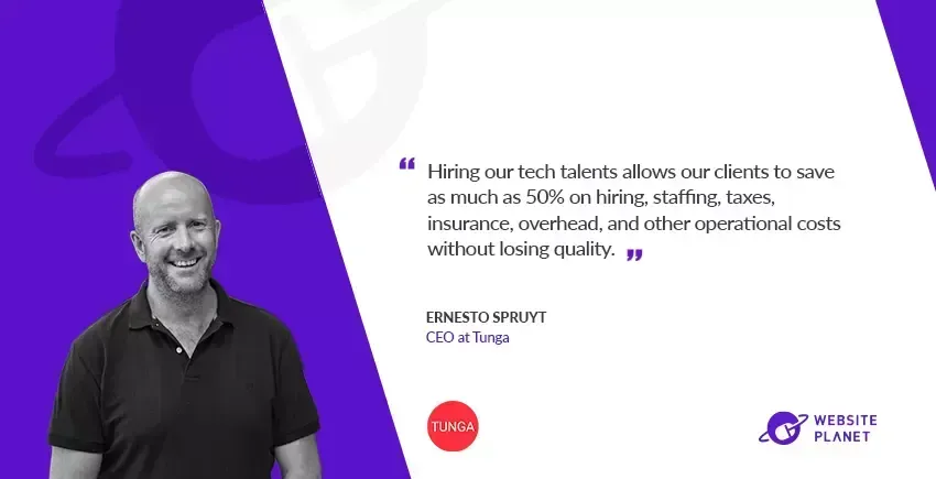 How Tunga Saves 50% On HR Costs for 250+ Clients: Q/A with CEO Ernesto Spruyt