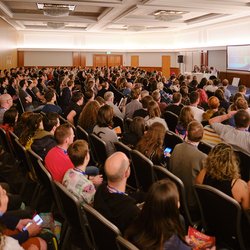 An audience in a seminar