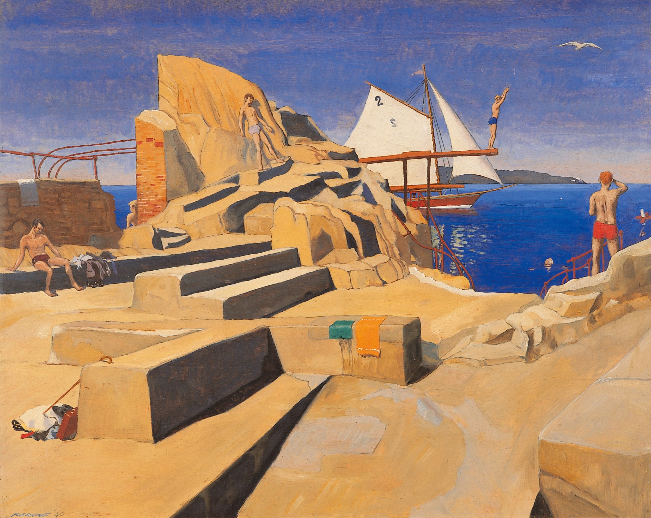 Harry-Aaron-Kernoff,-The-Forty-Foot,-Sandycove,-1940.-(c)-The-Artists-Estate..jpg