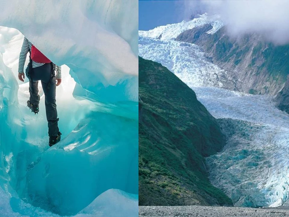 Unos glaciares muy accesibles para aventureros...