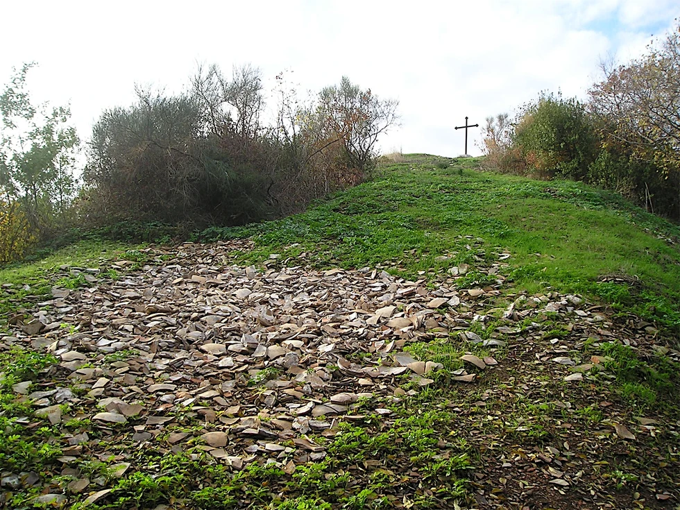 Una colina muy curiosa en Roma...