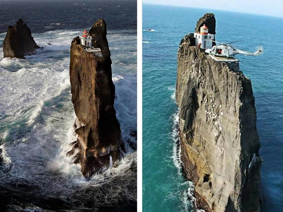 El faro más solitario e inaccesible del mundo...