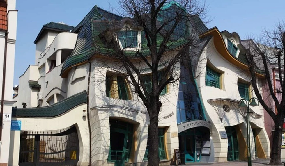 Una casa que parece el dibujo de un cómic...