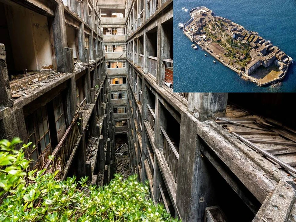 Hashima, la isla fantasma Japonesa...