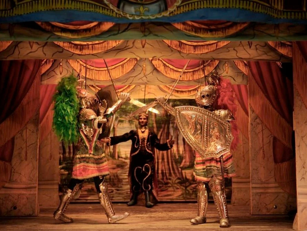 La Opera dei Pupi, el "Teatro de marionetas sicilianas"...