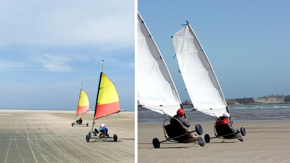 ¿Conocen el "land sailing"?