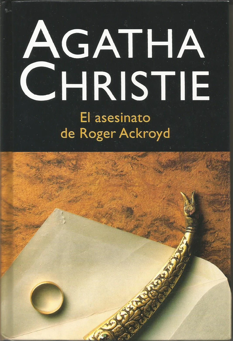 El asesinato de Roger Ackroyd: excelente novela policíaca...