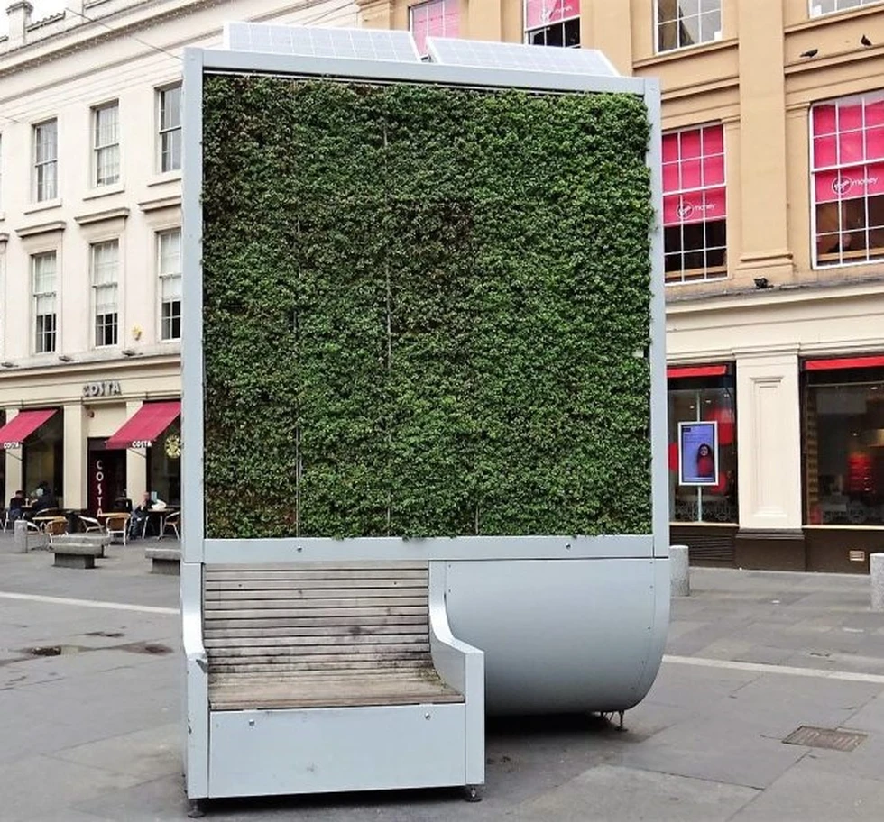 CityTree, una ingeniosa idea para combatir la contaminación...